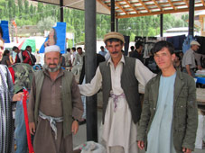 afghan man at afghan bazar in khorog