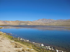 bulunkul lake in pamirs