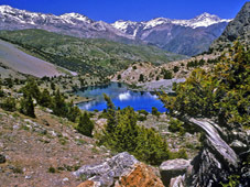 fann mountains in pamirs