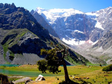 fann mountains in pamirs