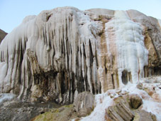 Garm Chashma hot spring near Khorog